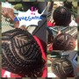 Small Knotless Box Braids