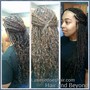 NO cornrows individual Crochet box braids