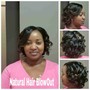 $85 NATURAL HAIR BLOWOUT/SILKPRESS