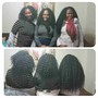 Individual Crochet braids full head