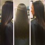 Hair trim on relaxed/straight hair