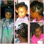 Youth&Older Med size. BOX BRAIDS/Shampoo is Additional