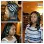 Bohemian bob braids