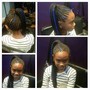 Young Kids lemonade braids