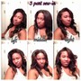 Lace closure sew-in