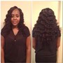 HALF UP HALF DOWN SEW IN METHOD (PRICE DOES NOT INCLUDE HAIR)