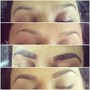 Eyebrow Wax and shape with slit