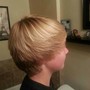 Boy's haircut