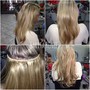 Keratin Bond Hair Extensions install only