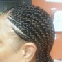 Cornrow natural hair