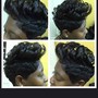 Natural hair basic wash"Silkout"