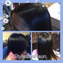 Lace closure sew-in