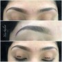 Eyebrow Wax and shape with slit