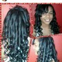 Relaxer Virgin Hair and style