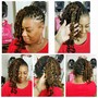 Individual Crochet braids full head