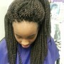 Comb Twist/ med to long 5 to 12 inches