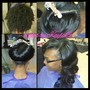 Pixie style w/Relaxer