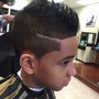 Childrens cut(age5-13) taper, Fade