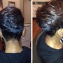 Touch up relaxer with flat iorn