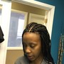 Braided sew in per track