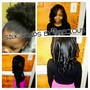 Silk Press Blowout