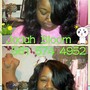 8wks Sew-in Touch up w/styling