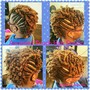 KINKY TWIST W/NATURAL HAIR