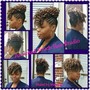 Signature Top Knot Ponytail/bangs