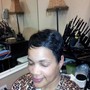 Twist set (relaxed hair)