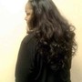 Twist set (relaxed hair)