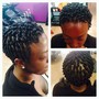 Feed in/ Goddess braids