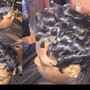 Bantu Knots with natural hair (no weave added)