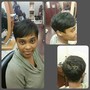 Short hair quickweaves