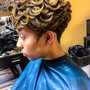 Big chop pixie w. Color