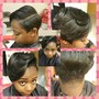 Silk Wrap (Relaxed hair)