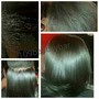 Silk Press Straightening + Treatment