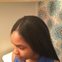 Sew in with leave out