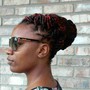 Invisible Locs on Natural Hair