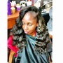 Braidless Sew-in / Beaded Row Extensions