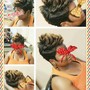 updos with added extensions