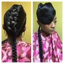 Small Box Braids/Twist with EXTENSIONS