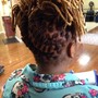 Permanent Color Retouch For Locs (Less than 1in.)