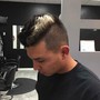 Boy's haircut