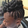 Kids Braids With Two Strand Twist