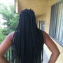 Small Knotless Box Braids