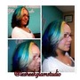 Natural Hair Permanent Color Change