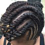 Take Down Braids (natural hair)