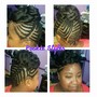 Braids Styled only (natural hair)