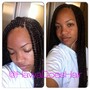 Bohemian Knotless Box Braids Small Long