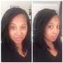 Large Knotless Passion Braids Bob